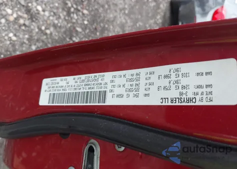 2009 Dodge Journey Sxt z USA, uszkodzony, nr VIN 3D4GH57V89T166873